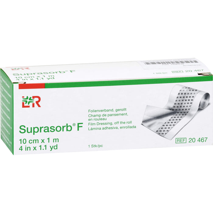 Suprasorb F Folienverband 10 cm x 1 m unsteril, 1 St. Verband