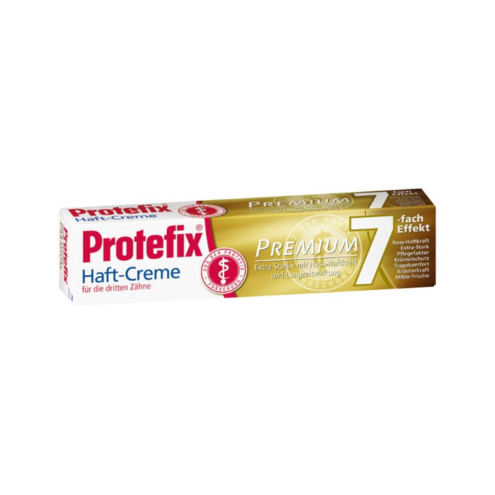 Protefix Haft-Creme premium für Voll-und Teilprothesen, 47 g Crème