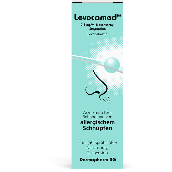 Levocamed 0,5 mg/ml Nasenspray, Suspension, 5 ml NAS