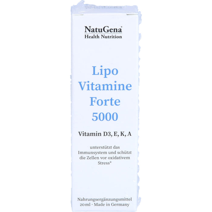 NatuGena LipoVitamine Forte 5000 Tropfen, 20 ml Solution