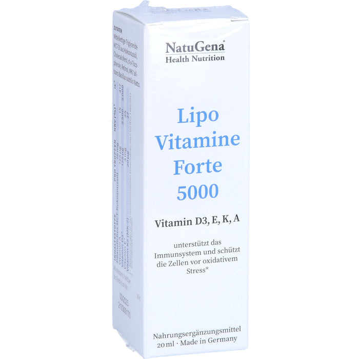 NatuGena LipoVitamine Forte 5000 Tropfen, 20 ml Solution