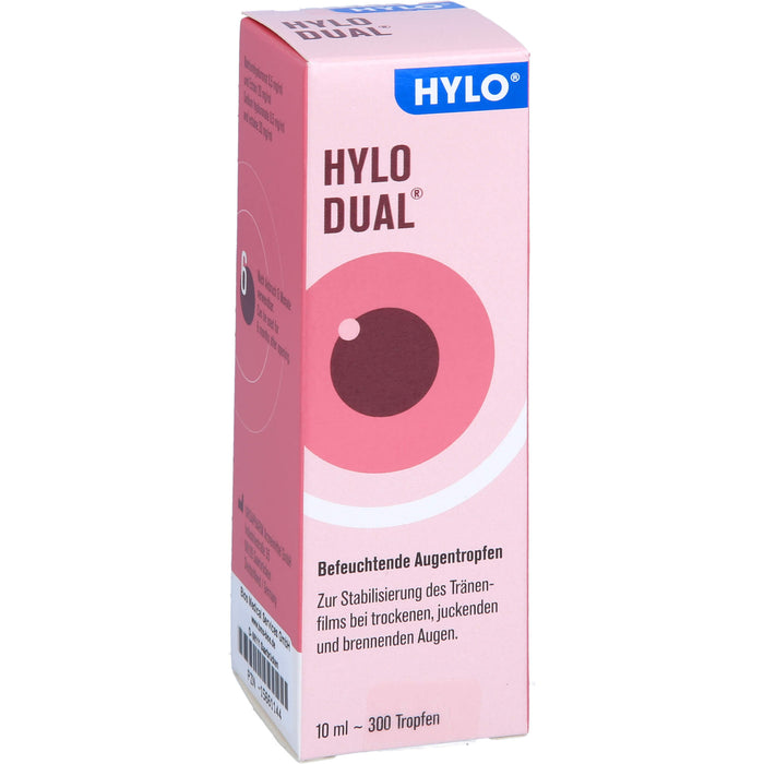 HYLO-DUAL AUGENTROPFEN, 10 ml ATR