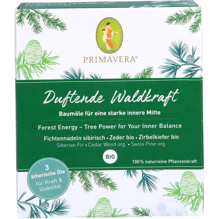 PRIMAVERA Set Duftende Waldkraft, 15 ml Lösung