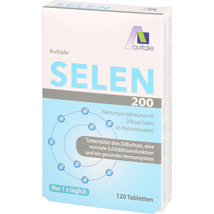 Avitale Selen 200 ug Tabletten unterstützt den Zellschutz, 120 St. Tabletten