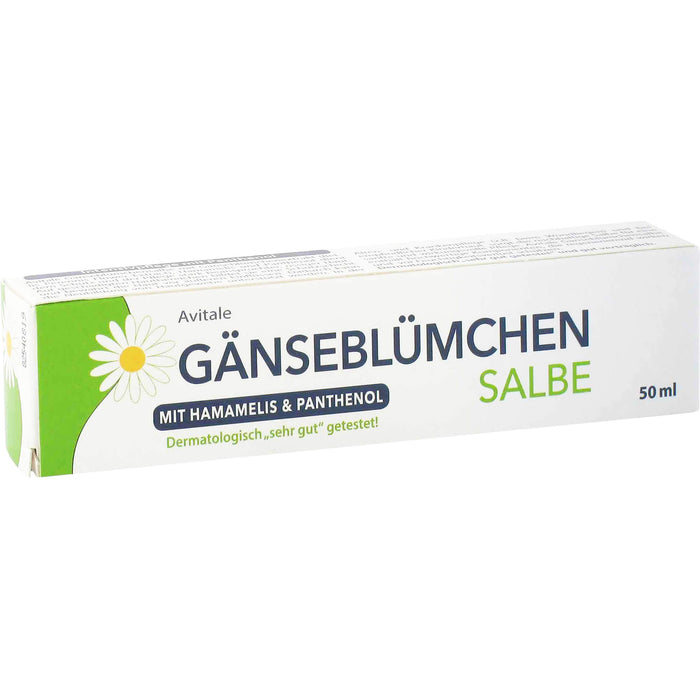 Gänseblümchen Salbe+Hamamelis+Panthenol, 50 ml SAL