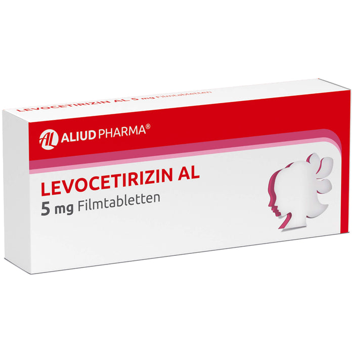 Levocetirizin AL 5 mg Filmtabletten, 50 St FTA