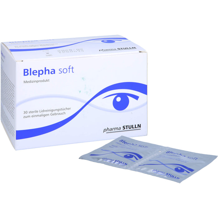 Blepha soft Lidreinigungstücher, 30 pc Tissus