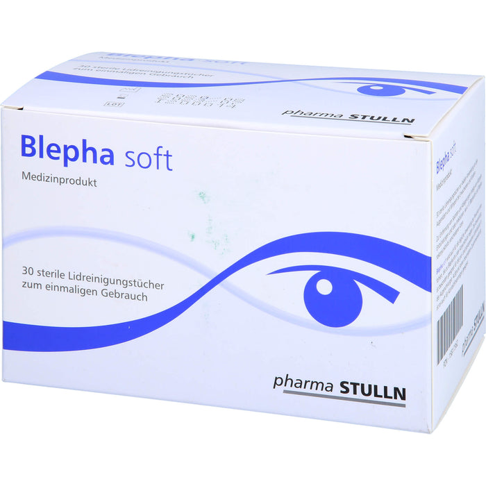 Blepha soft Lidreinigungstücher, 30 pc Tissus