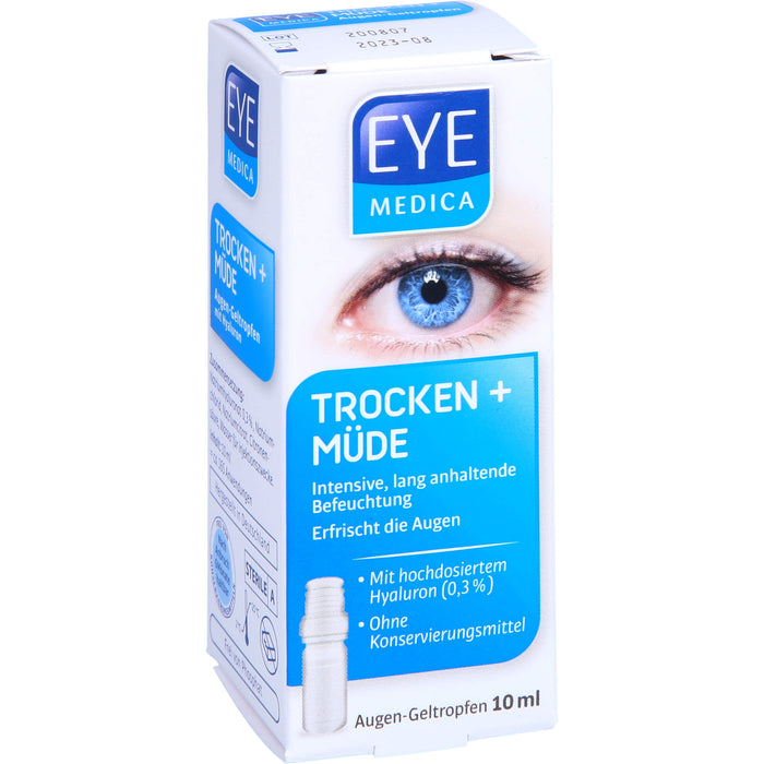 Eye Medica Trocken + Müde 0,30 % Hyaluron, 1 St ATR