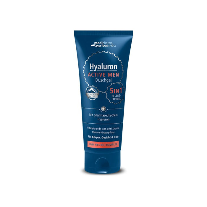 medipharma cosmetics Hyaluron Active Men Duschgel, 200 ml Gel