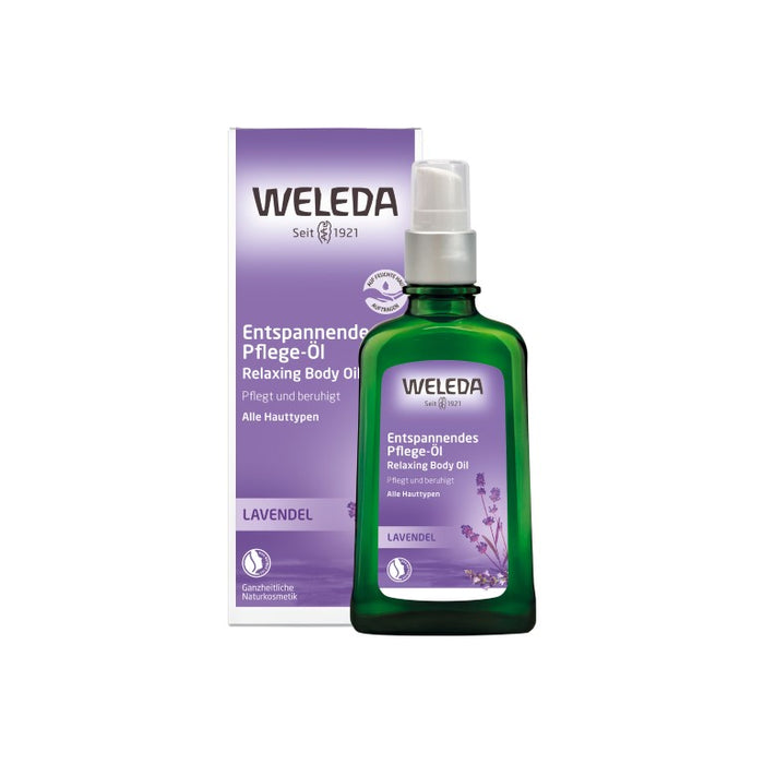 WELEDA Lavendel entspannendes Pflege-Öl, 100 ml Oil