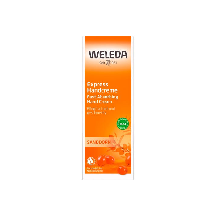 WELEDA Sanddorn Express Handcreme, 50 ml Cream