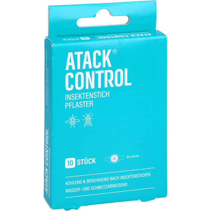 ATACK Control Insektenstich Pflaster, 10 St PFL