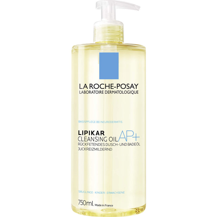 LA ROCHE-POSAY Lipikar Dusch- und Badeöl AP+, 750 ml Lösung