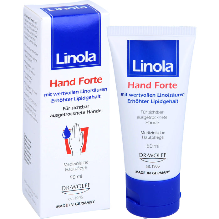 Linola Hand Forte Hautpflege, 50 ml Crème