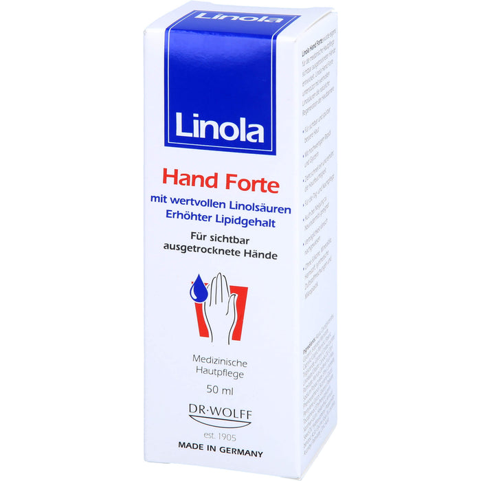 Linola Hand Forte Hautpflege, 50 ml Cream