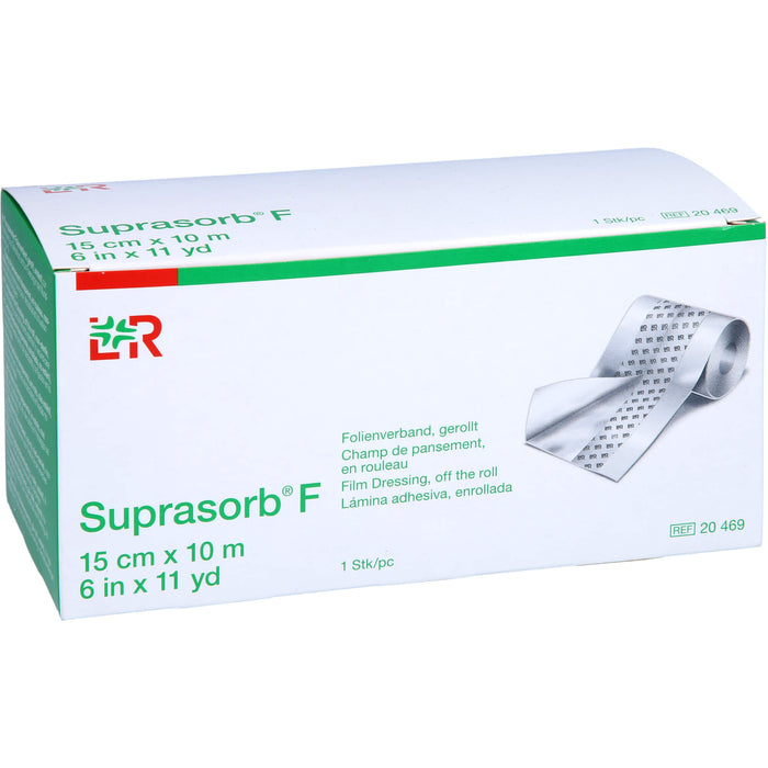 SUPRASORB F FOLIEN WUNDVERB.15 CMX10 M UNSTE.ROLLE, 1 St VER