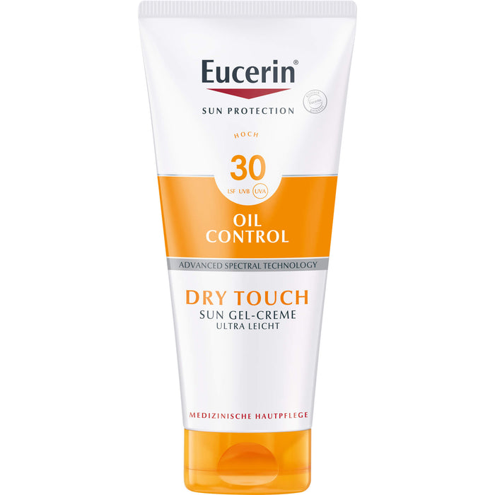 Eucerin Sun Protection Dry Touch LSF 30 Gel-Creme ultra leicht, 200 ml Creme