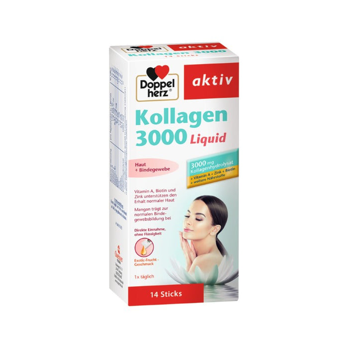 Doppelherz Kollagen 3000 Liquid, 14 St FLU