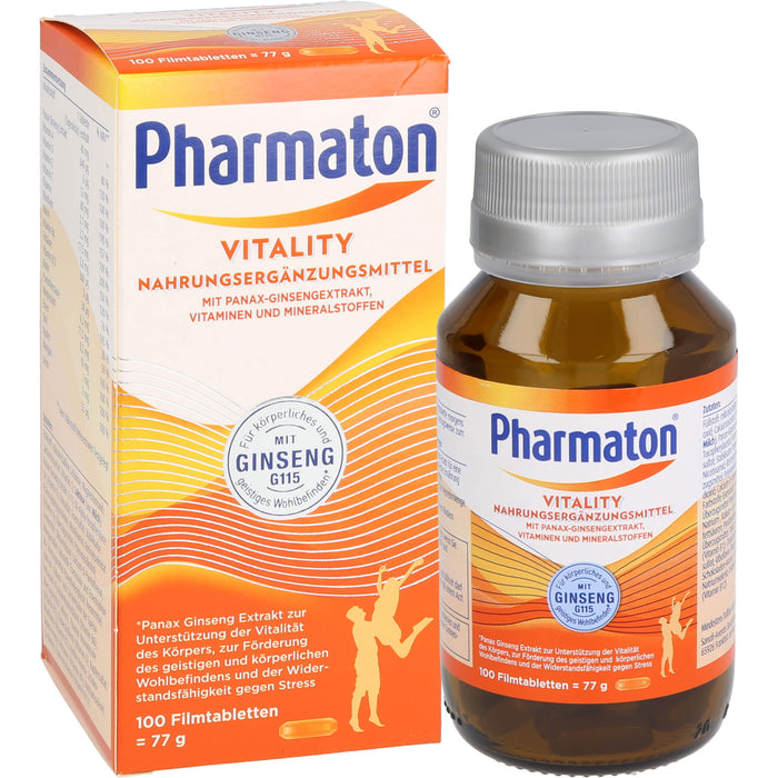 Pharmaton Vitality, 100 St FTA