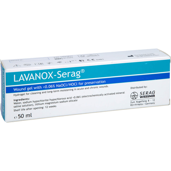 LAVANOX-Serag Wundgel, 50 ml GEL