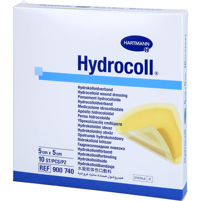 Hydrocoll Wundverband 5x5 cm, 10 St KOM