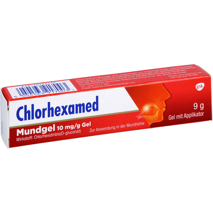 Chlorhexamed Mundgel, 10 mg/g Gel, 9 g Gel