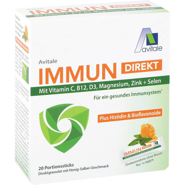 Immun direkt Sticks, 20X2.2 g GRA