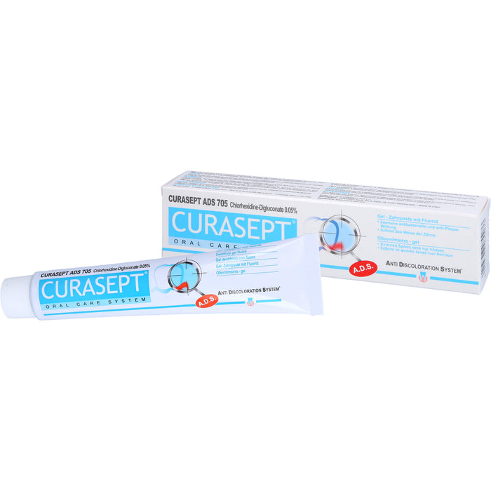 CURASEPT Zahnpasta 0,05% CHX - ADS 705, 75 ml Crème