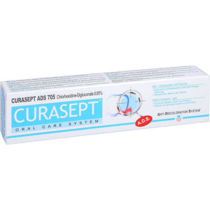 CURASEPT Zahnpasta 0,05% CHX - ADS 705, 75 ml Crème