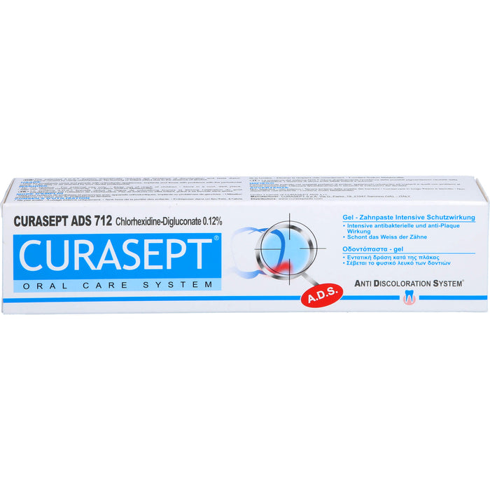 CURASEPT Zahnpasta 0,12% CHX - ADS 712, 75 ml Cream