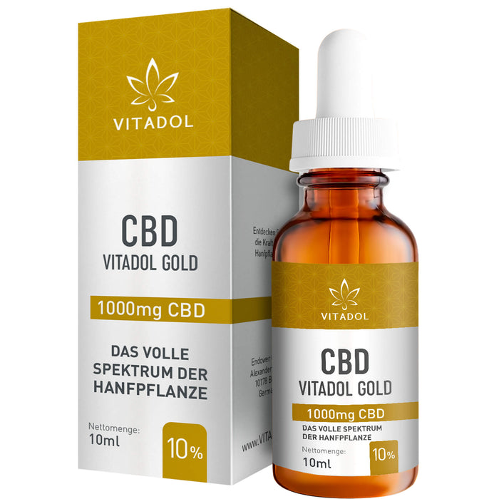 Vitadol Gold 10% CBD, 10 ml OEL