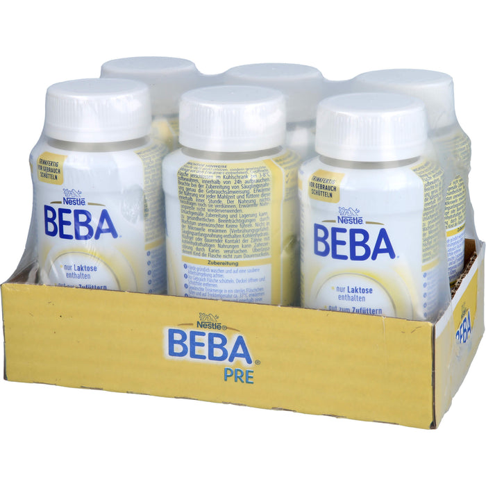 NESTLE BEBA PRE flüssig 6x200ml, 6X200 ml FLU