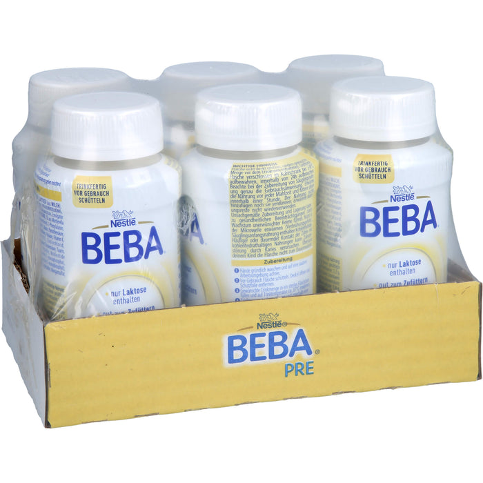 NESTLE BEBA PRE flüssig 6x200ml, 6X200 ml FLU