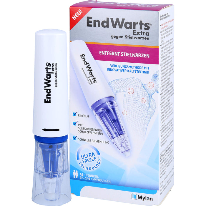 EndWarts Extra gegen Stielwarzen Vereisungs-Spray, 1 pcs. Spray