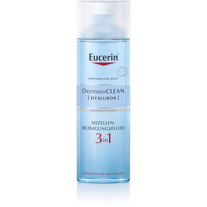 Eucerin DermatoClean Hyal. Mizellen Reinigung 3in1, 200 ml Lösung