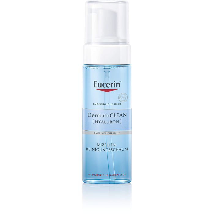 Eucerin DermatoClean Hyaluron Mizellen Schaum, 150 ml Solution