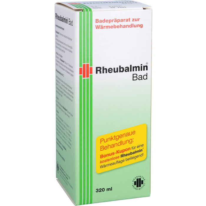 Rheubalmin Bad Badepräparat zur Wärmebehandlung, 320 ml Solution