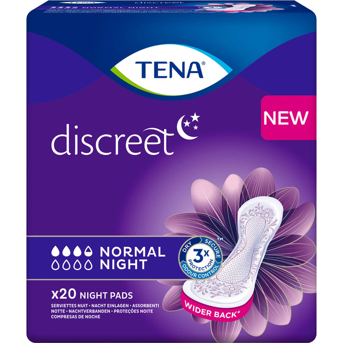 Tena Discreet Normal Night, 20 St