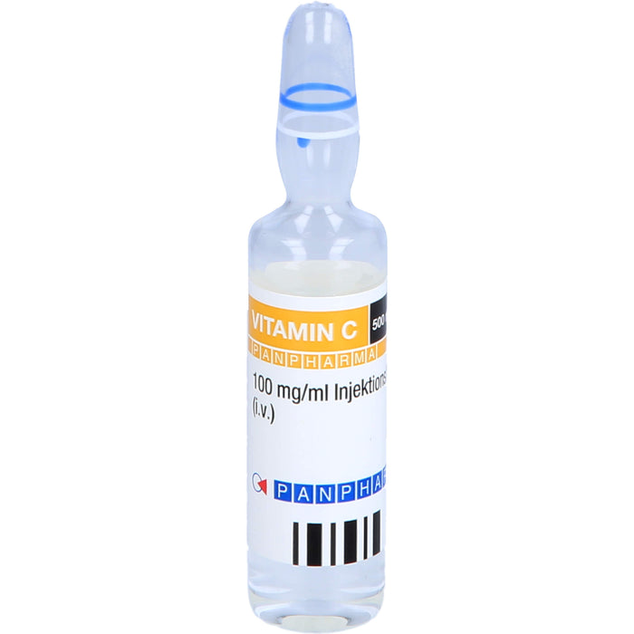 Vitamin C Panphar 100mg/ml, 10X5 ml ILO