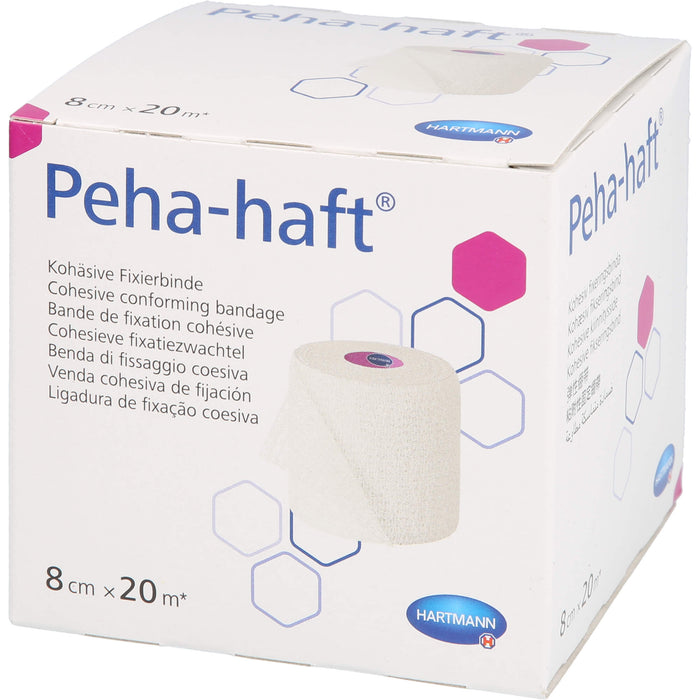 PEHA HAFT Fixierbinde latexfrei 8cmx20m, 1 St BIN