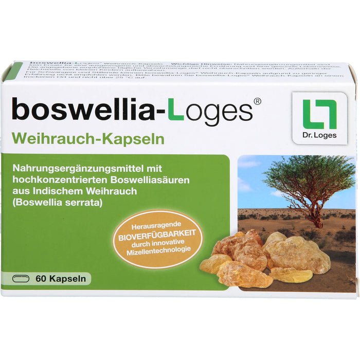 boswellia-Loges Weihrauch-Kapseln, 60 pc Capsules