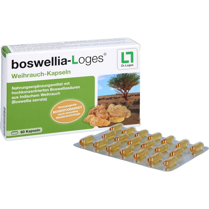 boswellia-Loges Weihrauch-Kapseln, 60 St., 60 St. Kapseln