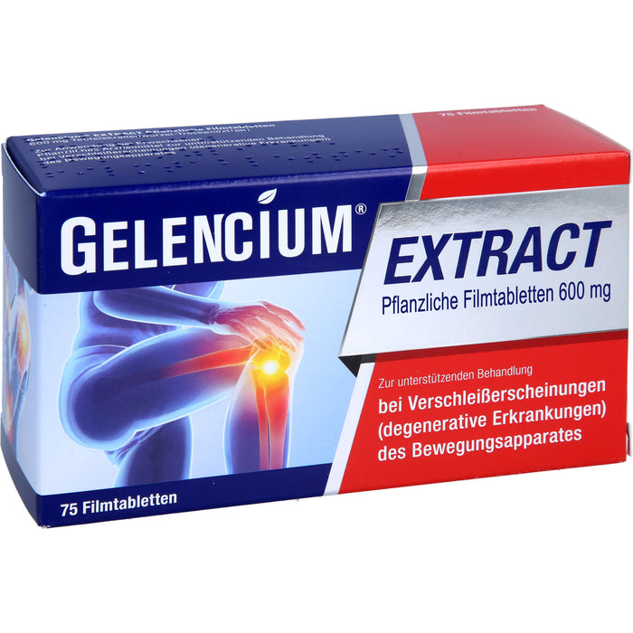 Gelencium Extract Pflanzliche Filmtabletten 600 mg bei Verschleißerscheinungen, 75 pcs. Tablets