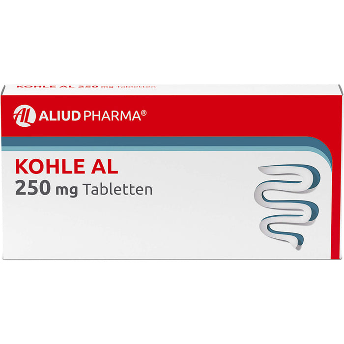 Kohle AL 250 mg Tabletten, 20 St TAB