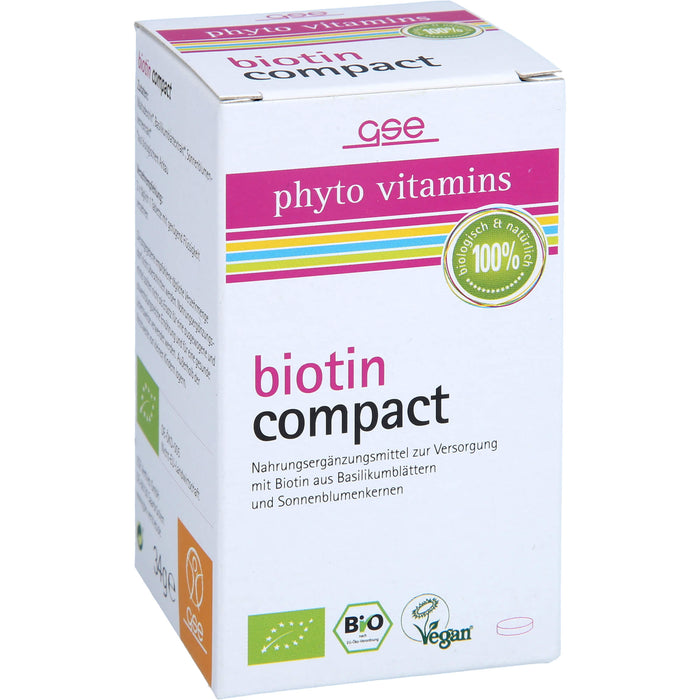 GSE Biotin Compact Bio, 120 St TAB