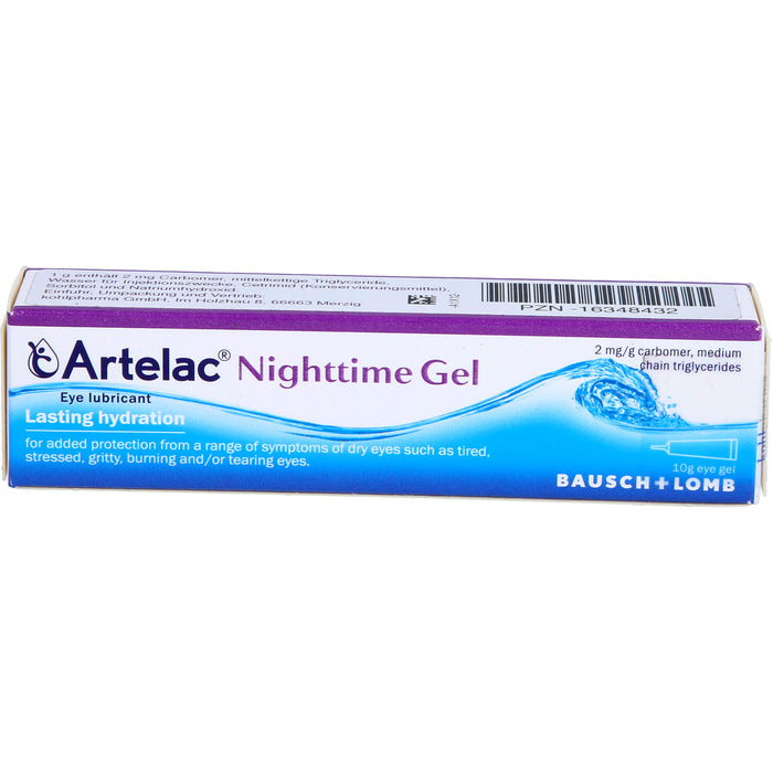 Artelac Nighttime Gel, 1X10 g AUG