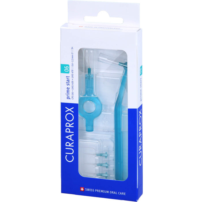 CURAPROX Interdental Set CPS 06 mm türkis 5+2 St, 1 P ZBU