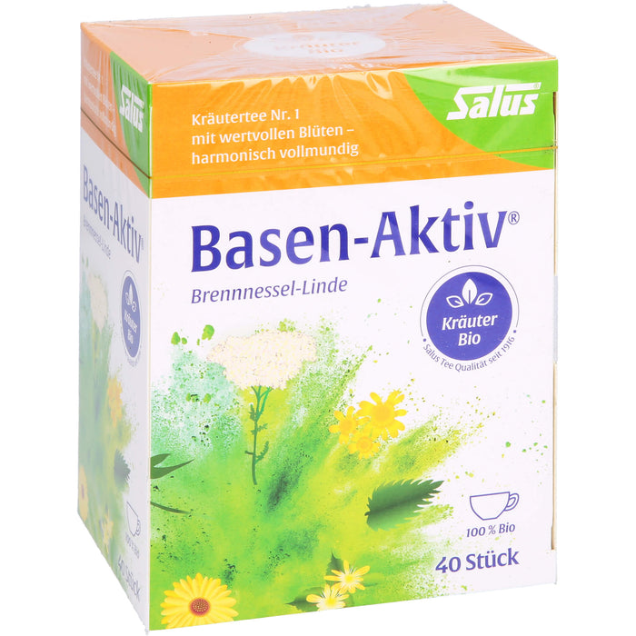 Basen-Aktiv Tee Nr. 1 Brennnessel-Linde bio Salus, 40 St FBE