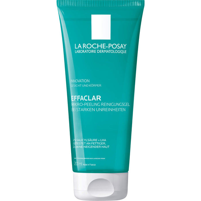 LA ROCHE-POSAY Effaclar Mikro-Peeling Reinigungsgel, 200 ml Gel